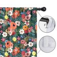 thumbnail image 4 of Blackout Kids Curtains,Pioneer Flower Floral Print Pattern Childrens Insulated Curtains Set Of 2,Bedroom Essentials,Toddler Room Decor 42"x54", 4 of 5