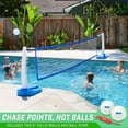 thumbnail image 2 of GoSports Splash Net PRO Pool Volleyball Set - Blue, 2 of 6