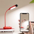 thumbnail image 3 of Lampe de Bureau Chat Mignon Mini Petite Lampe de Bureau pour Maison Bureau Lumière, Lampes de Bureau pour Enfants Filles Garçons Lampe de Table, Rouge, 3 of 3