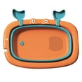 thumbnail image 1 of Bañera plegable para mascotas, bonita bañera portátil multifuncional que ahorra espacio para mascotas con orificio de ducha para gatos y perros, 1 of 13