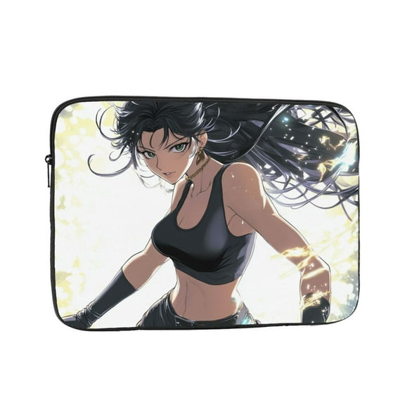 Laptop Sleeve Bag Compatible For iPad MacBook Air Pro Tablet Computer PC notebook Protective Fit in 10/12/13/14/15/16/17 inch Size Girl Dynamic Fitness (2)