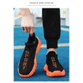 thumbnail image 4 of Men's Slip On Sock Knit Sneakers, Solid Color Breathable Fabric No Lace Low Top Athletic Walking Shoes for 2026 Spring Daily Wear, 4 of 4