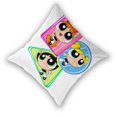 thumbnail image 3 of Fundas de almohada de Las Chicas Superpoderosas, súper suaves, esponjosas, de doble cara, acogedoras, para sofá, sala de estar, decoración del hogar, juego de 2 almohadas cuadradas, 3 of 8