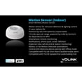 thumbnail image 1 of Yolink LoRa Detector de movimiento inteligente de alcance inalámbrico de 1/4 milla, sensor de movimiento para interiores, detector de movimiento, Alexa, IFTTT, requiere concentrador Yolink, 1 of 2