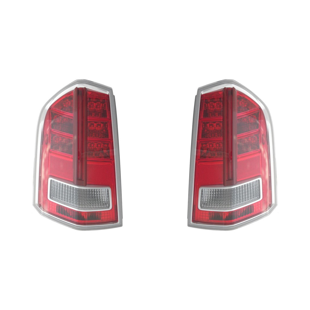 KarParts360 For 2011 2012 CHRYSLER 300 Tail Light Assembly Pair Driver