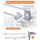 thumbnail image 3 of SZTXJ LED Motion Sensor Under Cabinet Light Wireless Rechargeable, Battery Operated 30 LED Closet Light for Kitchen, Closet (Warm White, 2 Pack), 3 of 5