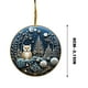 thumbnail image 3 of Adorno Colgante Navideño Acrílico de 8 Cm (3.15 Pulgadas) | Impresión Duradera a Doble Cara | Regalo Navideño para Familiares y Amigos | Decoración para Árbol, Pared y Espejo Retrovisor de Coche, 3 of 6