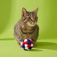 thumbnail image 2 of Vibrant Life Red/White/Blue Pom Pom Cat Toy, 2 of 8