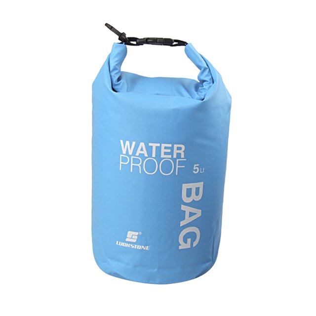 Bolso impermeable Sunnimix 5L Seco para Camping Navegación Rafting Natación viajar Azul