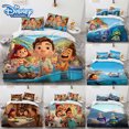 thumbnail image 2 of Disney-Juego de ropa de cama de dibujos animados, funda de edredón, funda de almohada, decoración de Anime, Kawaii, cama, Spead, dormitorio, regalo para niños, 2 of 5