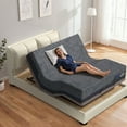 thumbnail image 3 of CHITOOMA Electric Adjustable Bed Frame Split King (Sync Control as King), Zero-Clearance with Wireless Remote, Zero Gravity, Individually Tilting Head & Foot, Under-Bed Nightlight, 3 of 8