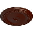 thumbnail image 3 of 31 1/8"OD x 1 1/2"P Carlsbad Ceiling Medallion Brushed Mahogany Finished, 3 of 6