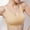 Beige, variant on Elvqul Womens Bras Push Up High Impact Bra No Underwire Cotton Standard Straps Seamless Breathable Solid Sports Bra for Juniors 1 Piece