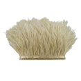 thumbnail image 1 of Toystoory Crema de adorno de cinta con flecos de plumas de avestruz teñidas de 1 yarda Type3, 1 of 1