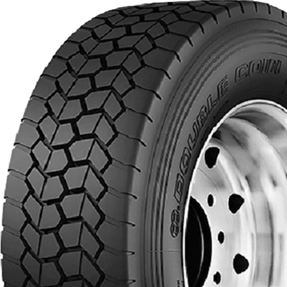 Double Coin RLB400 Closed Shoulder Drive-Position Commercial Radial Truck Tire 285/75R24.5 14 ply