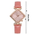 thumbnail image 2 of Retro Watches For Women Clearance, Red Dial, Precision Quartz Movement, Comfortable Wrist Band, Stylish Finish, Great for Office & Work, Valentine Gift for Her, 2 of 2