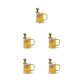 thumbnail image 2 of Infusor de té Ounissouiy colador de silicona dinosaurio Amarillo 5Conjunto, 2 of 6