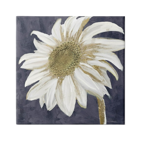 Stupell Industries Distressed Daisy Petals Graphic Art Gallery Wrapped Canvas Print Wall Art, Design by Sophie 6