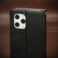 thumbnail image 6 of Mantto Wallet Case for iPhone 11 with Card Holder Slots, Folio Premium PU Leather Magnetic Flip Cover with Kickstand, Shockproof TPU Interior Case Compatible with Apple iPhone 11 6.1 inch, Black, 6 of 9