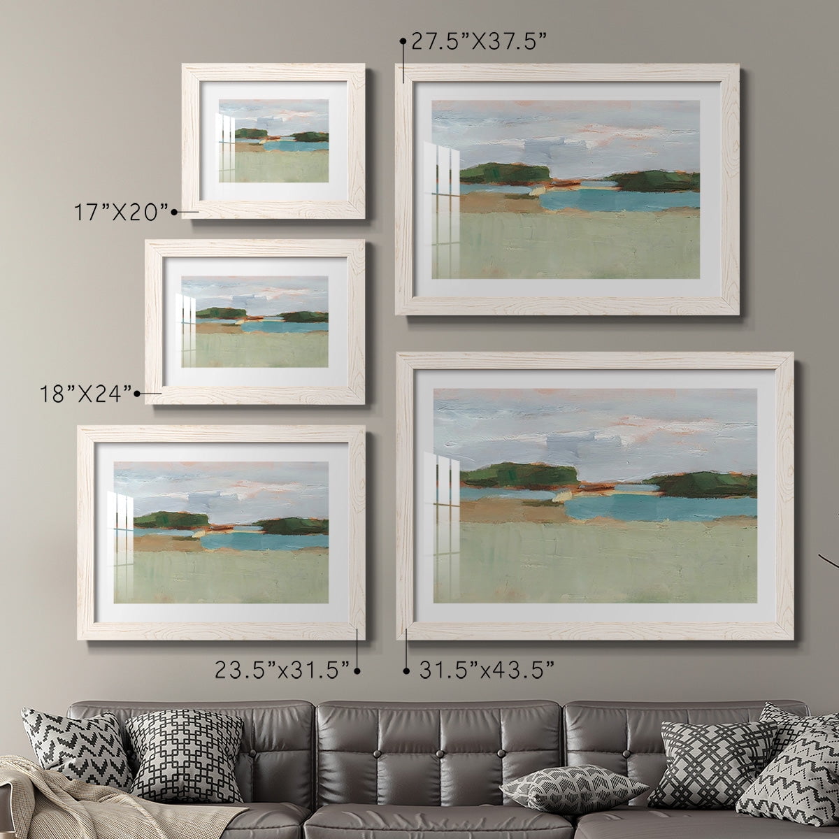 High Noon Vista Study I-Premium Framed Print - Ready to Hang