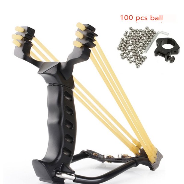 Spetsnaz1 Hunting high speed slingshot with stops and 100PS