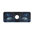 thumbnail image 7 of Yayeee Faucet Mat for Kitchen Sink 14.7" Diatomite Long Splash Guard Pad, Window Earth, 7 of 7