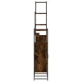 thumbnail image 5 of vidaXL 4 Piece Bathroom Cabinet Set Smoked Oak Engineered Wood, 5 of 5