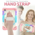 thumbnail image 6 of TOP SHE Case for 2021 Samsung Tab A7 Lite 8.7", Galaxy Tab A7 Lite 8.7 Inch Case (SM-T220/T225) - Shockproof Rugged Cute Case with Screen Protector/ Kickstand/ Hand/Shoulder Strap (Colorful Pink), 6 of 7