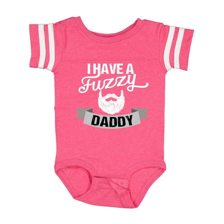 

Inktastic I Have a Fuzzy Daddy Beard Gift Baby Boy or Baby Girl Bodysuit