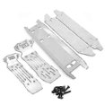 thumbnail image 4 of 5pcs Stainless Steel Front And Rear Chassis Armor Skid Plate Protector For 16 Xrt Rc Truck Car Upg Edition Ab, 4 of 5