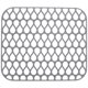 thumbnail image 1 of Alfombrilla de silicona para fregadero de cocina, protector de fregadero de drenaje rápido para platos y cristalería., 1 of 5