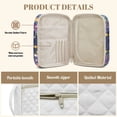 thumbnail image 6 of Pzuqiu Colorful Flower Bible Cover Case for Women Large Capacity Book Carrying Case Bible Study Supplies Accessories with Tags&Bookmark Scripture Cases Church Bag Protective, 6 of 7