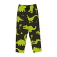 thumbnail image 4 of Goofa Cute Cartoon Dinosaurs Printed Soft Pajama Pants for Women, Wide Leg Comfy Casual Lounge Yoga Pants-X-Large, 4 of 9