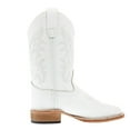 thumbnail image 5 of Old West Boys  Children`s All  Square Toe Leather Sole Boot 1.5 M White, 5 of 5