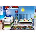 thumbnail image 2 of Tapis Amusant FT-11 1929 19 x 29 Po Tapis pour Enfants Fun Time-Trans America Pile, 2 of 3