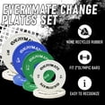 thumbnail image 2 of Discos de peso EVERYMATE Fractional Olympic Bumper Set, 2 of 5
