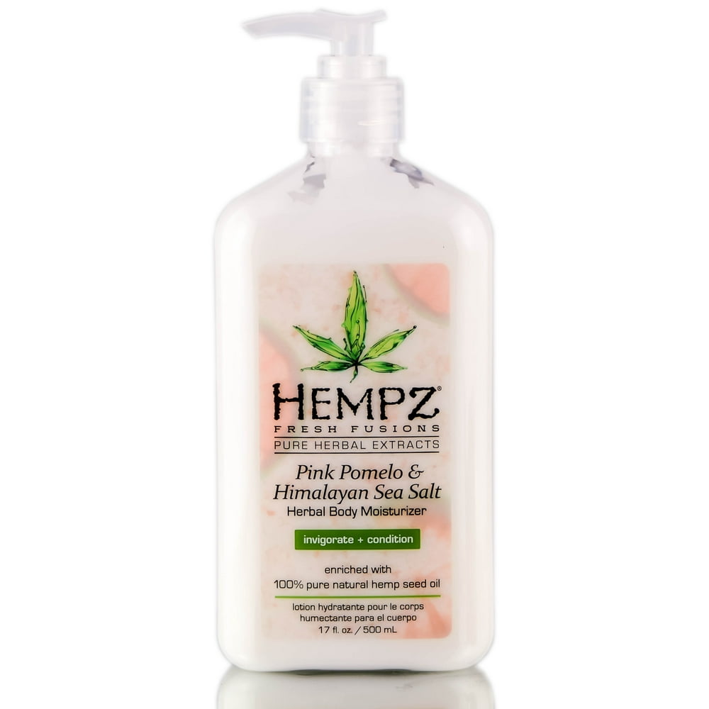 Hempz Pink Pomelo & Himalayan Sea Salt Herbal Body Moisturizer 17 oz