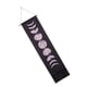 thumbnail image 1 of Ounissouiy Tapiz de fases lunares, tapices para colgar en la pared, nueve fases de crecimiento completo, ciclo lunar, decoración moderna para el hogar Decoración del hogar Negro Ounissouiy HA024636-01, 1 of 5