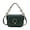 Croco Green, variant on Fantacy Croc Vegan Leather Women's Shoulder Bag, Sleek Crossbody Purse Handbag by Mia K - Navy