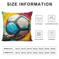 thumbnail image 5 of BANET Graffitic Throw Pillow Cover Pillow Covers , for Sofa Home Gift 20x20in, 5 of 5