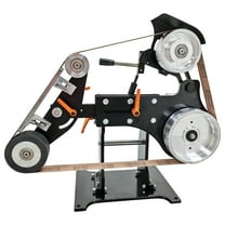 Multi-function 71"*2" Belt Sander Grinder for Knife Polishing Making with 2 Grinding Wheels 220V