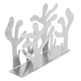 thumbnail image 4 of Servilletero De Acero Inoxidable, Dispensador De Servilletas De Metal Con Patrón De Con Base Antideslizante, Decoración De Mesa De Comedor De Cocina, Soporte Vertical Para, 4 of 7