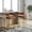 Brown, variant on Set of 2 Royal Blue Velvet Counter Height Bar Stools with Gold Metal Frame