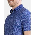thumbnail image 4 of Birdie Bound Men's & Big Men's Novelty Print Golf Polo, Sizes S-5XL, 4 of 5