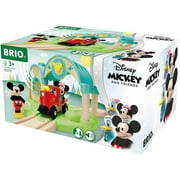 Brio 32270 Disney Mickey and Friends: Mickey Mouse Record & Play Station | Wooden Toy Train Set for Kids Age 3 and Up