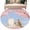 Pink, variant on Pink Cat Round Area Rug 5Ft Washable Circle Rugs for Living Room Bedroom, Spring Cherry Blossoms Botanical Blue Sky Non-Slip Carpet Floor Mats Indoor Outdoor Carpet Runner Aesthetic Home Decor