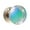 Fluorescent green, variant on Door Pulls Unique Resin Wardrobe Knob Cupboard Handles Modern Furniture Handle Crystal Shape Cabinet Door Handle