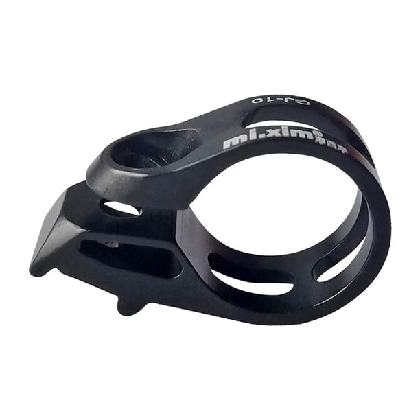 Abrazadera para palanca de cambios de bicicleta, accesorios de aleación de aluminio, anillo de retención de repuesto para bicicleta Negro Zulema Abrazadera de cambio de bicicleta