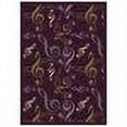 thumbnail image 2 of Joy Carpets Kid Essentials Music & Special Needs Virtuoso Rectangle Rug 3'10" x 5'4" Plum, 2 of 2