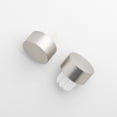 thumbnail image 4 of Muuphra Modern 1" Brushed Nickle End Cap Adjustable Single Curtain Rods,30"-90", 4 of 7